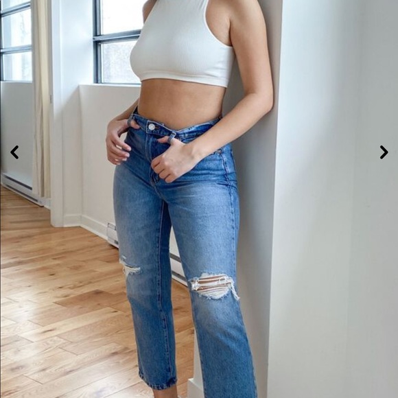 Straight leg vintage style jeans - Picture 1 of 4